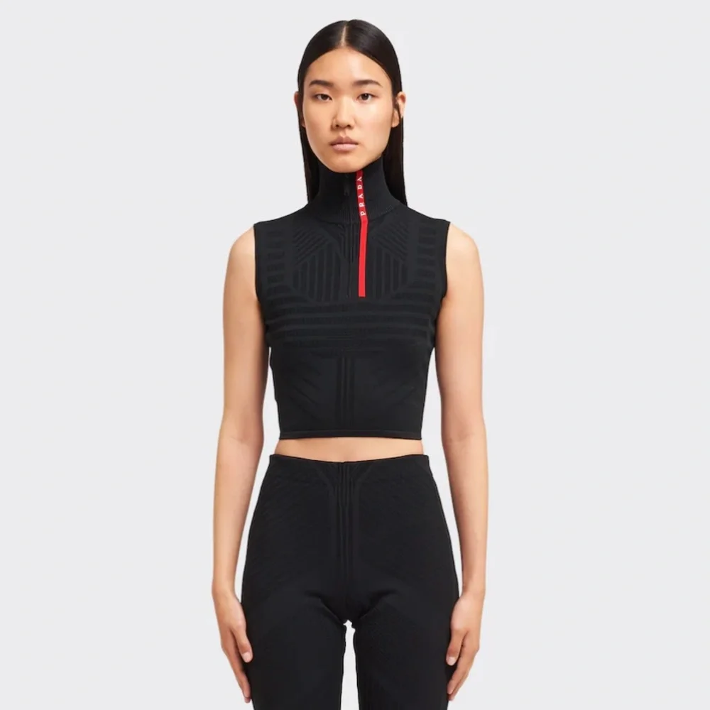 NWT Prada Tech Tank Zip top - Picture 3 of 3